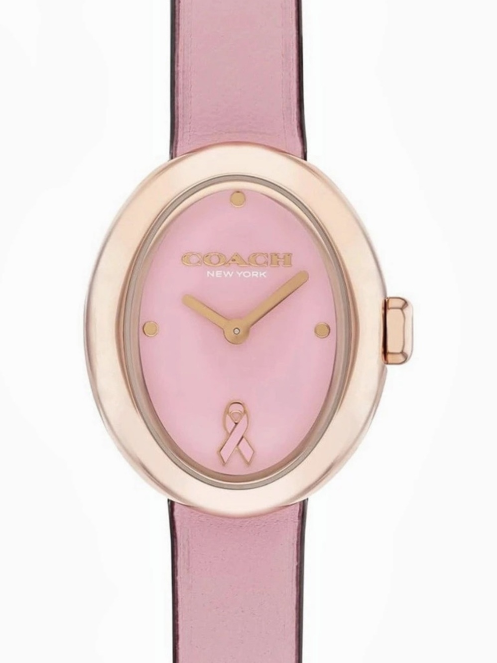 NIB Coach Sammy Pink Ribbon Breast Cancer Awareness Watch